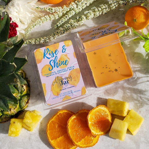 Rise & Shine - Soy Wax Melt Clamshell 2.6oz - Picture 2 of 2